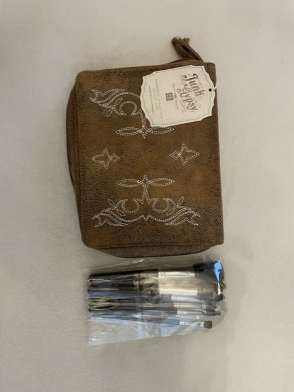 NWT POTTERY BARN TEEN Junk Gypsy Wanderer Beauty Case